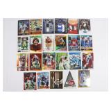 Assorted Insert Parallel Football Card Lot