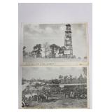 (2) WWI Camp Jackson Columbia SC RPPC