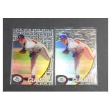 (2) 1998 Topps Tek Tom Glavine Lot