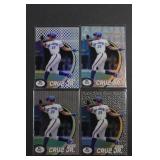 (4) 1998 Topps Tek Jose Cruz Jr Lot