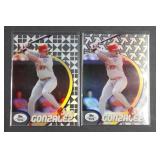 (2) 1998 Topps Tek Jose Gonzalez Lot