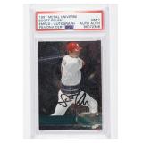 1997 Metal Emerald Scott Rolen Autograph PSA 7