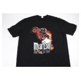 Meat Loaf Black T-Shirt Size XL