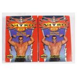 (2) WCW Nitro CCG TCG Starter Decks Sealed