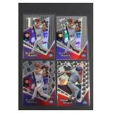 (4) 1999 Topps Tek Lot Scott Rolen Mark Grace
