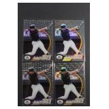 (4) 1998 Topps Tek Aramis Ramirez Lot