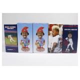(5) Baseball Bobble Heads Lot