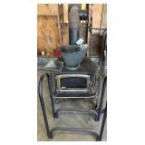 Buck Wood Burning Stove and Accessories Lot