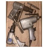 Assorted Air Impact Tool Lot