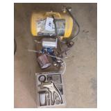 Portable Air Tank / Paint Guns Lot