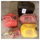 Assorted Gas Cans Lot