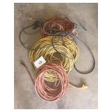 Assorted Extension Cords Lot