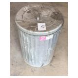Metal 20 Gallon Trash Can