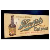 Pre-Prohibition - Bartels Brewing Advertising Sign
