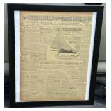 ORIGINAL 1913 Detroit News - Ty Cobb - Baseball