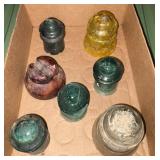 Antique Glass Insulator Lot
