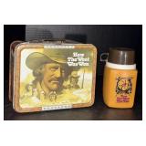 1978 HOW THE WEST WAS WON Lunch Box / Thermos