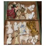 Assorted Vintage Collectible Angel Figurines Lot