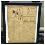 ORIGINAL 1907 Detroit News - Ty Cobb - Baseball