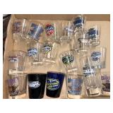 Assorted Vintage Shot Glasses Lot - Brickyard 400