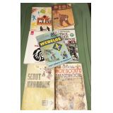 Assorted Vintage Boy Scout Books Lot
