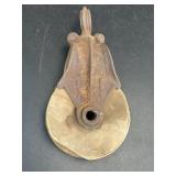 Antique Wooden Pulley