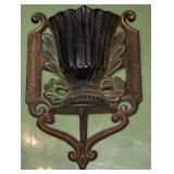 Wilton Cast Iron Fireplace Wall Mount Match Holder