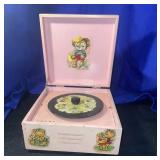 Childï¿½s Wood Music Box / Record Player / Bank