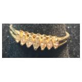 14K Gold / Diamond Ladies Ring - 1.91g