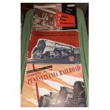 Vintage Train / Railroad Photograph Album Books