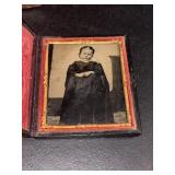 Antique Tintype Photo - Post Mortem Child