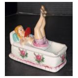 Vintage Risquï¿½ Naughty Nodder Ashtray