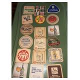 Assorted Vintage Beer Coasters Lot