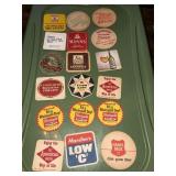 Assorted Vintage Beer Coasters Lot