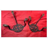 Antique Cast Iron Wagon - Carriage - Sleigh Steps