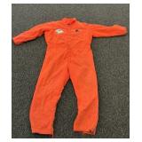 Vintage Hunter Orange Key Imperial Coveralls XL