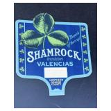 Vintage Shamrock Sunkist Advertising Sign