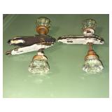 Antique Glass Door Knob / Hardware Lot