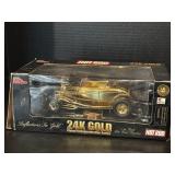 1/24 Racing Champions Hot Rod 24K Gold