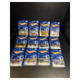 (12) Assorted Hot Wheels Lot