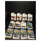 (12) Assorted Hot Wheels Lot