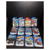 (12) Assorted Hot Wheels Lot