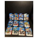 (12) Assorted Hot Wheels Lot
