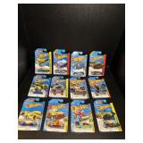 (12) Assorted Hot Wheels Lot