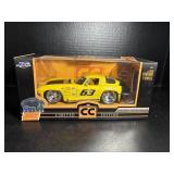 1/24 Jada Collectors Club 63 Chevy Corvette /5000