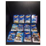 (12) Assorted Hot Wheels Lot