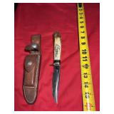BONE - Lubbock, Texas Indian Stag Hunting Knife