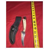 Schrade SC502 Scrimshaw Ram Knife