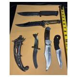(6) Assorted Knives Lot