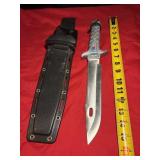 USA / Confederate Flag Survival Knife